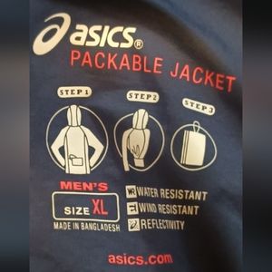 Asics packable performance jacket